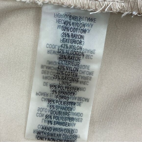 Vince Camuto Floral Lace Open Back Halter Shift Party Dress Blush Pink 4 - Picture 12 of 14